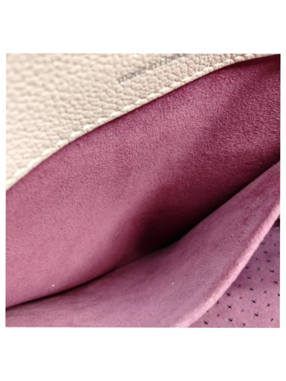 Authentic Louis Vuitton Lockme Pink Perforated Backpack